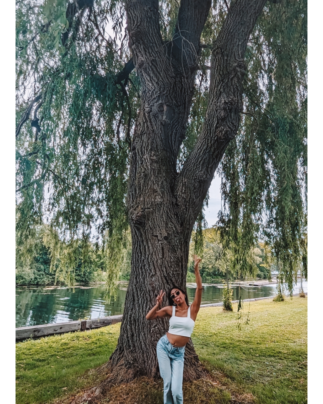 Cheryl at Toronto Island